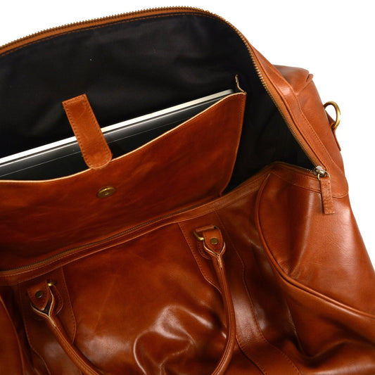 The Ultimate Travel Companion: Why Every Man Needs a Leather Weekender Duffel Bag - Minimal Manimal