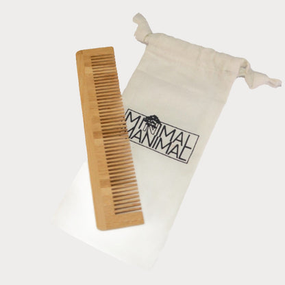 Men's Bamboo Hair Comb - Minimal Manimal