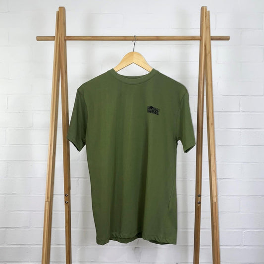 Fitted T-Shirt - Olive - Minimal Manimal